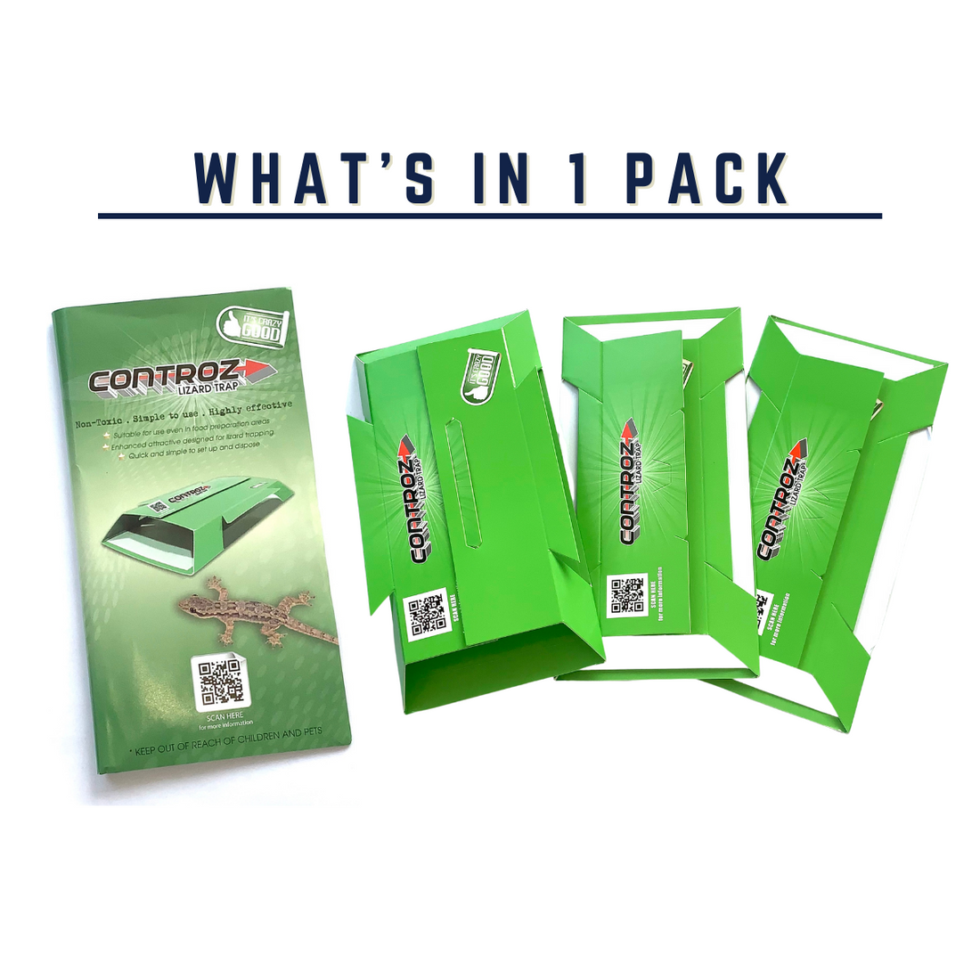 Controz Lizard Sticky Traps | bundle deal