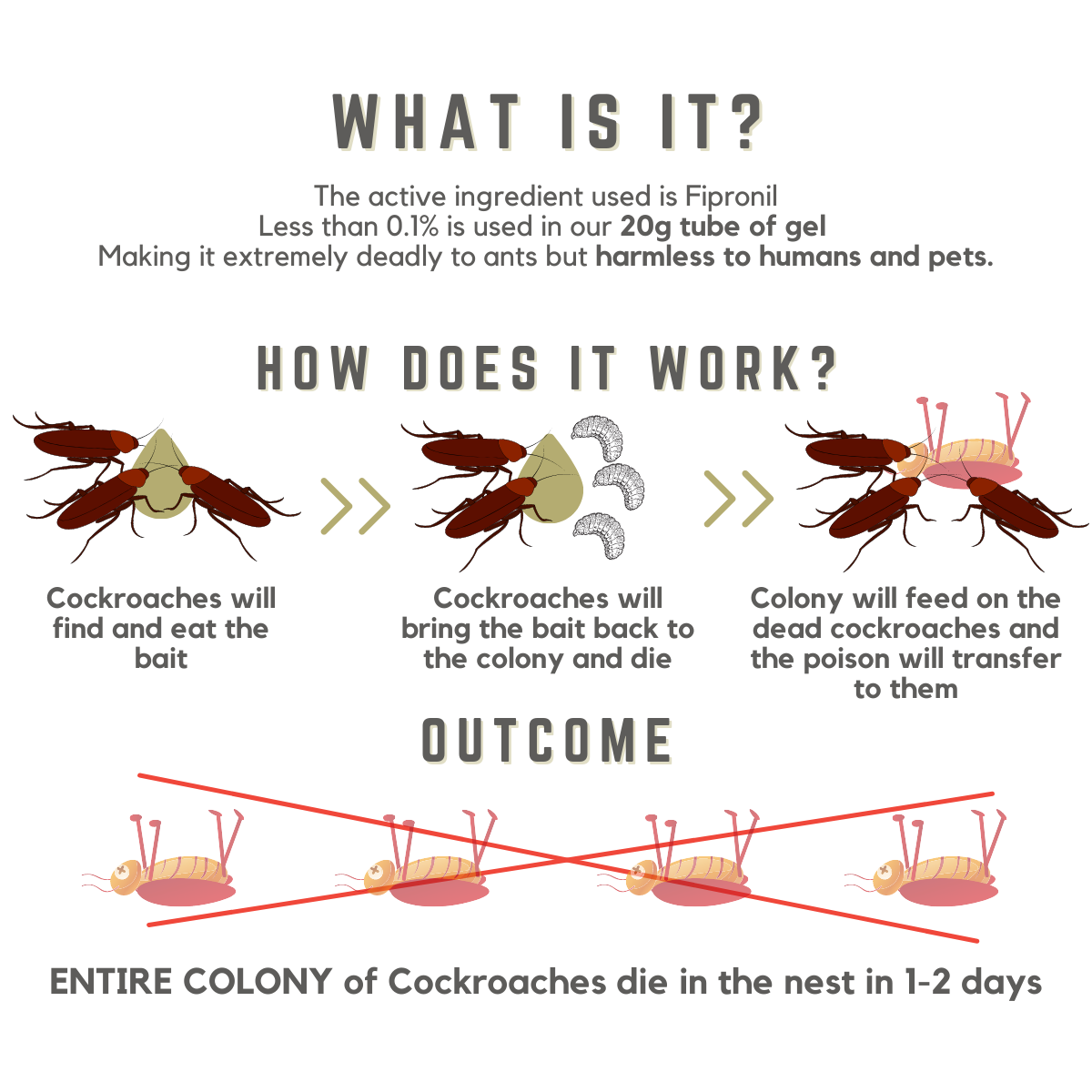 Controz Cockroach Gel
