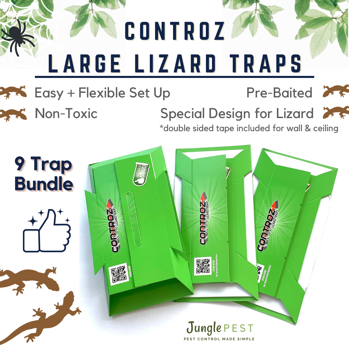 Controz Lizard Sticky Traps | bundle deal