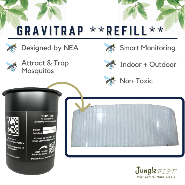 **REFILL** Gravitrap Mosquito Trap Developed by NEA