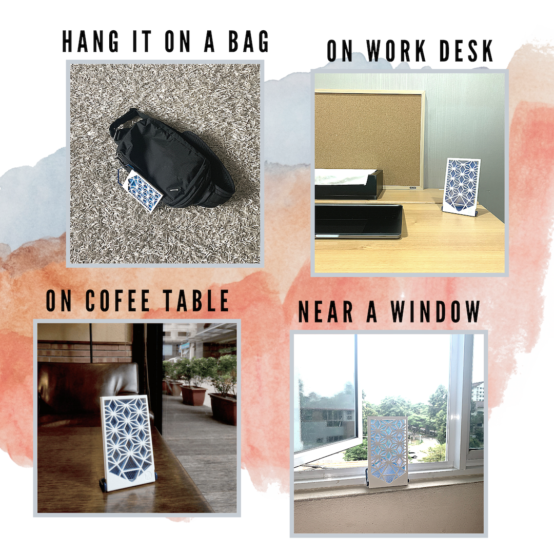 Dengue Warrior Mosquito Repellent Resin Net